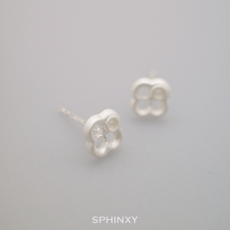 LATTICE PANEL EARRINGS