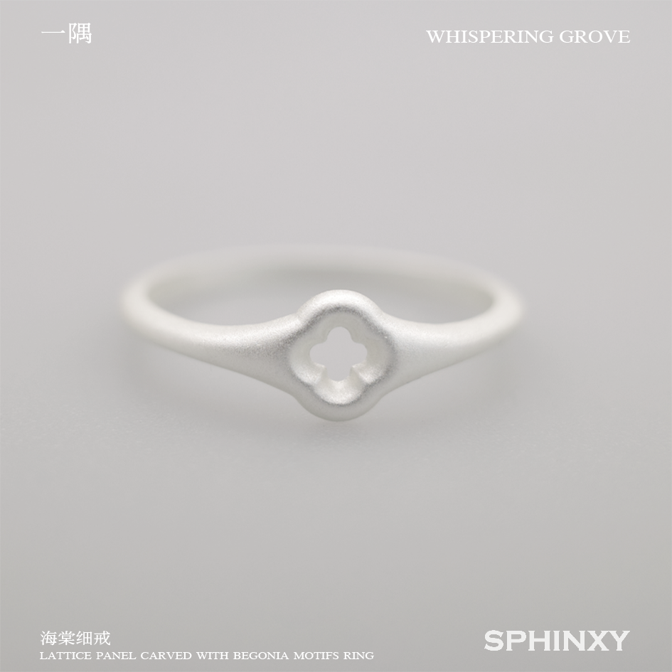 BEGONIA MOTIFS RING